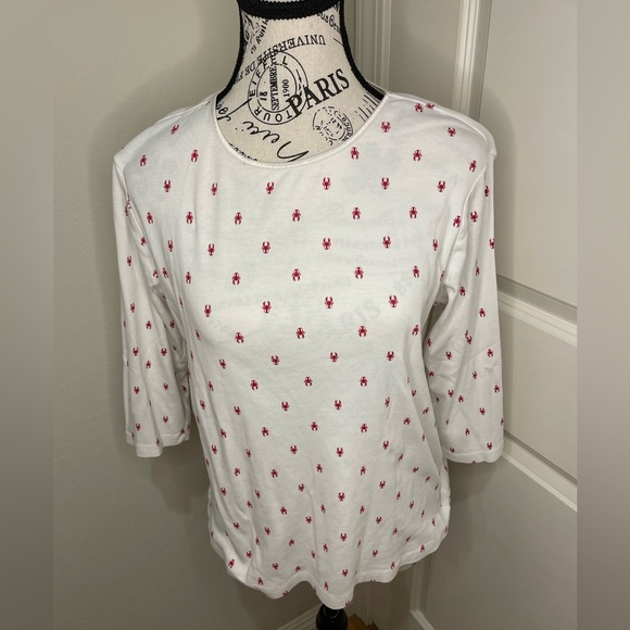 Christopher & Banks Tops - christopher & banks lobster top size Large